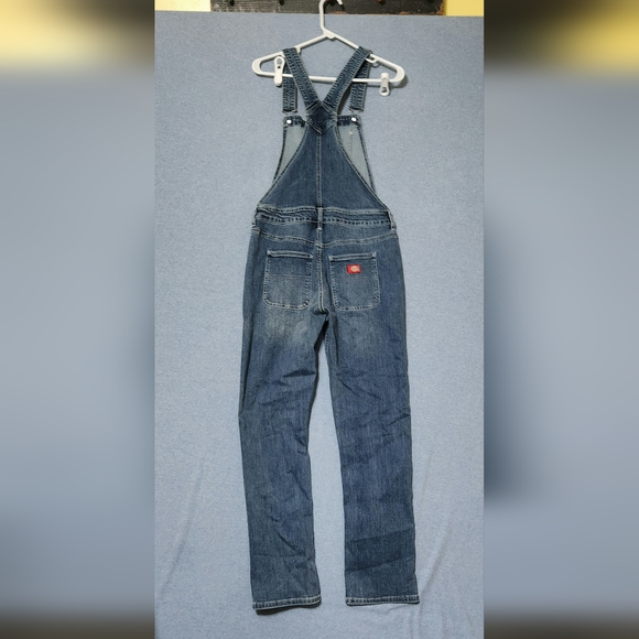 Dickies Blue Denim Overalls Classic Style - Picture 2 of 2